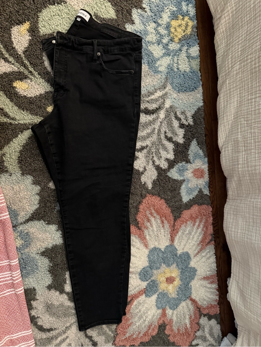 pistola Black Straight-Leg Women’s Jeans